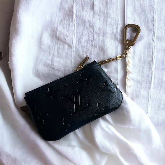 Luxina KeyChain Purse Black